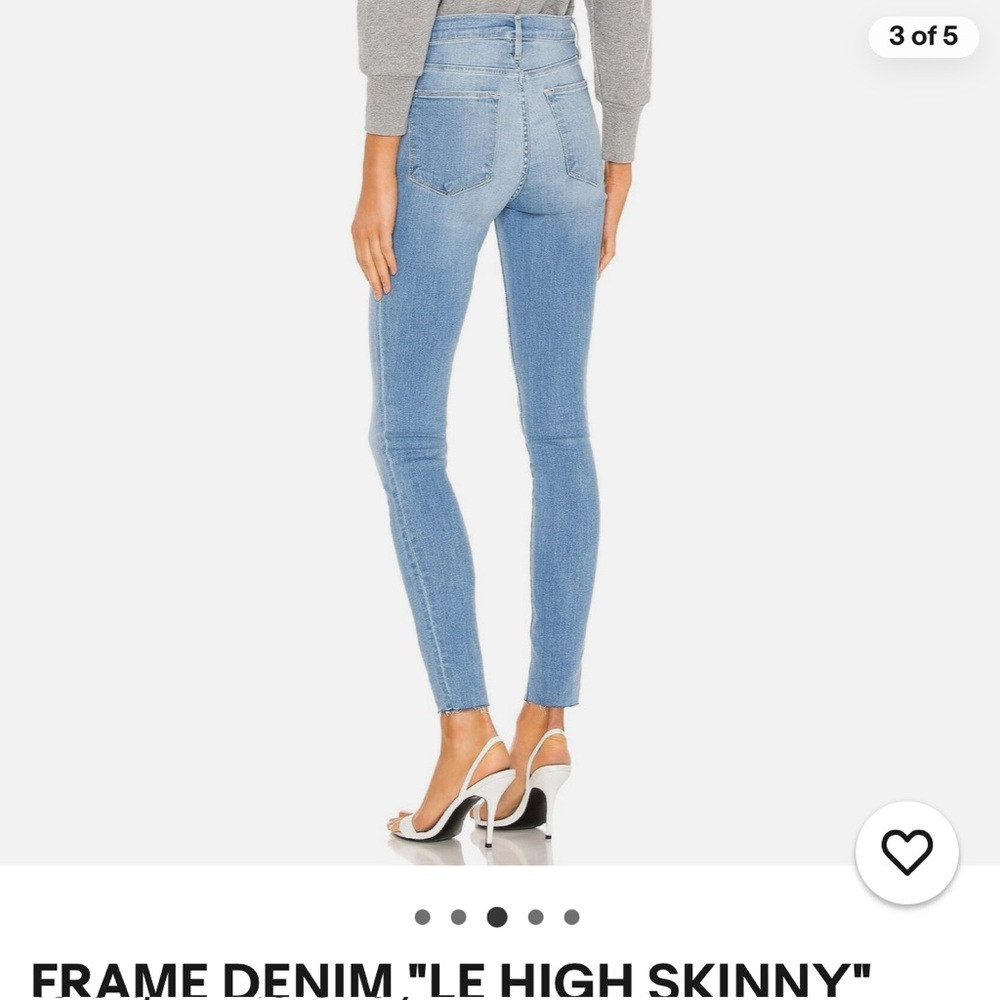 Frame Denim Le High skinny jeans 25
